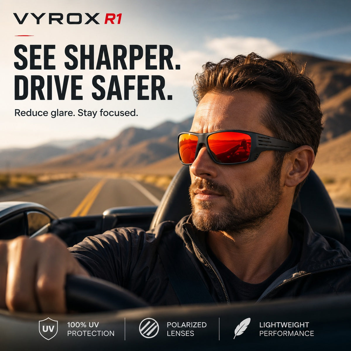 VYROX™ R1 Performance Polarized Sunglasses