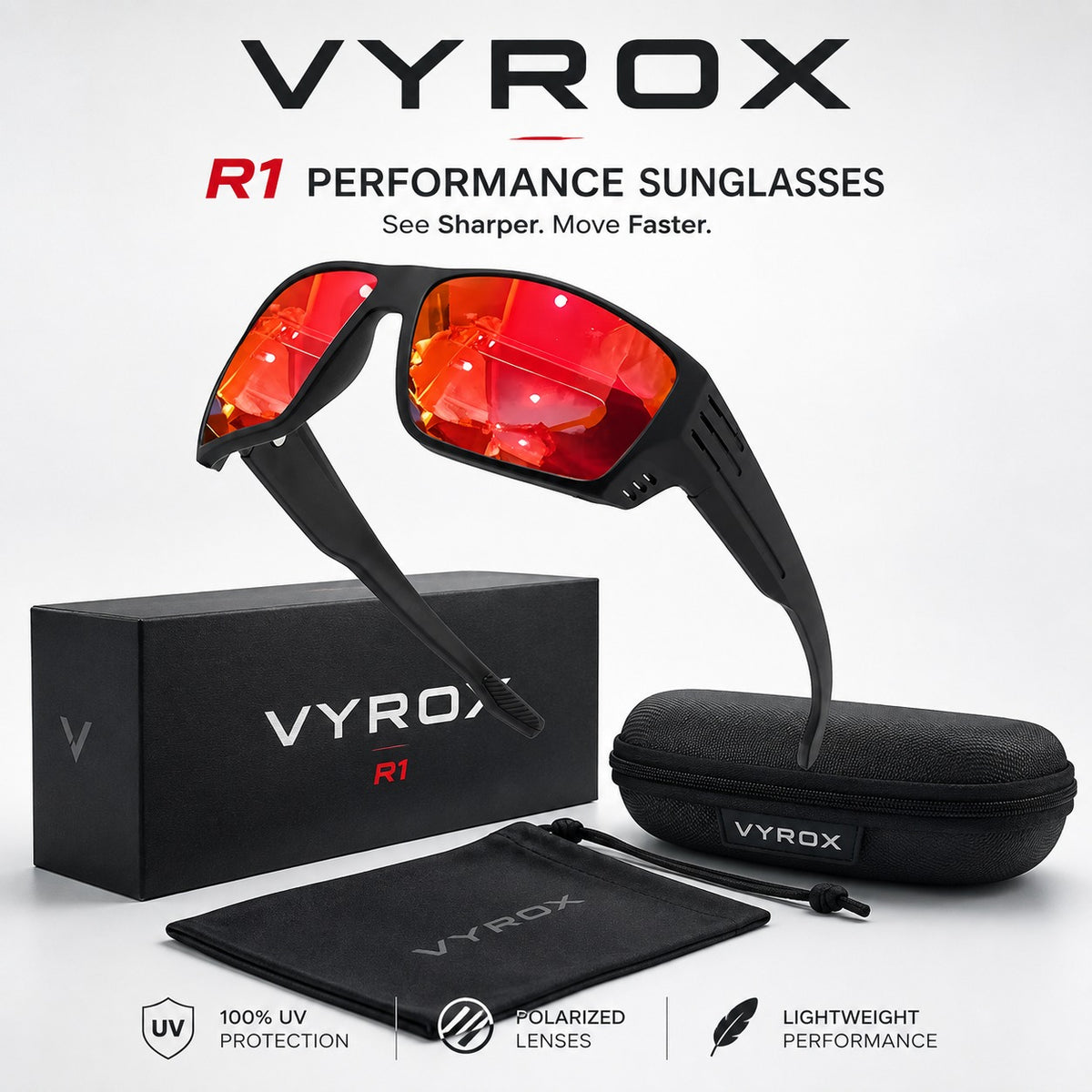 VYROX™ R1 Performance Polarized Sunglasses